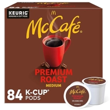 McCafe Premium Medium Roast K-Cup Coffee Pods, 84 Count, Premium Roast