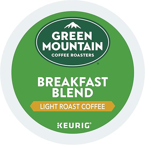 Green Mountain Breakfast Blend K-Cup Pods, Light Roast Coffee, 48 Count