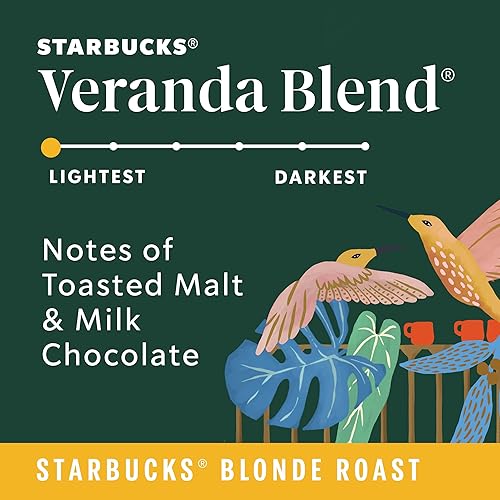 Starbucks Blonde Roast Veranda Blend K-Cup Coffee Pods, 100% Arabica, 96 Pods