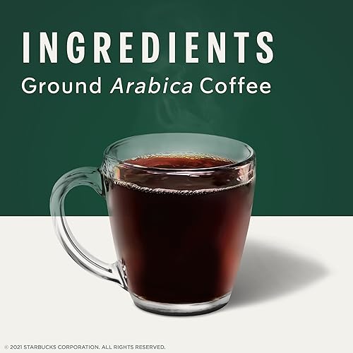 Starbucks Caffè Verona Dark Roast K-Cup Coffee Pods for Keurig Brewers, 100% Arabica, 1 Box (40 Pods)