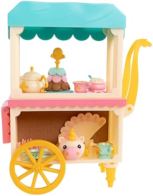 Wild Manes Cherie’s Tea & Treats Cart Playset with Horse Doll & Accessories