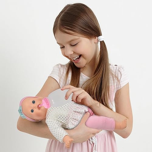 Baby Doll Set with Accessories for Toddlers Ages 2-5 14 Inch Soft Body