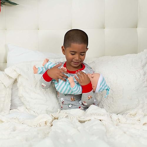 Melissa & Doug Mine to Love Twins Luke & Lucy 15” Light Skin Baby Dolls Set with Outfits and Pacifiers