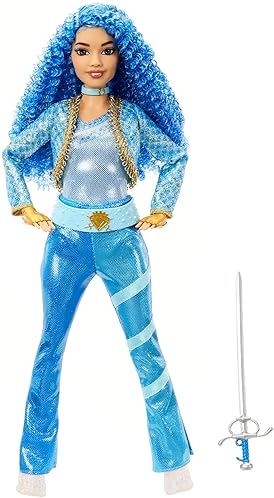 Disney Descendants Princess Chloe Charming Fashion Doll with Sword & Accessories - Daughter of Cinderella