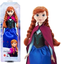 Disney Princess Anna Posable Fashion Doll with Signature Clothing & Accessories - Frozen Movie Toy