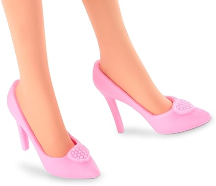 Barbie Movie Doll Margot Robbie Collectible in Pink Gingham Dress