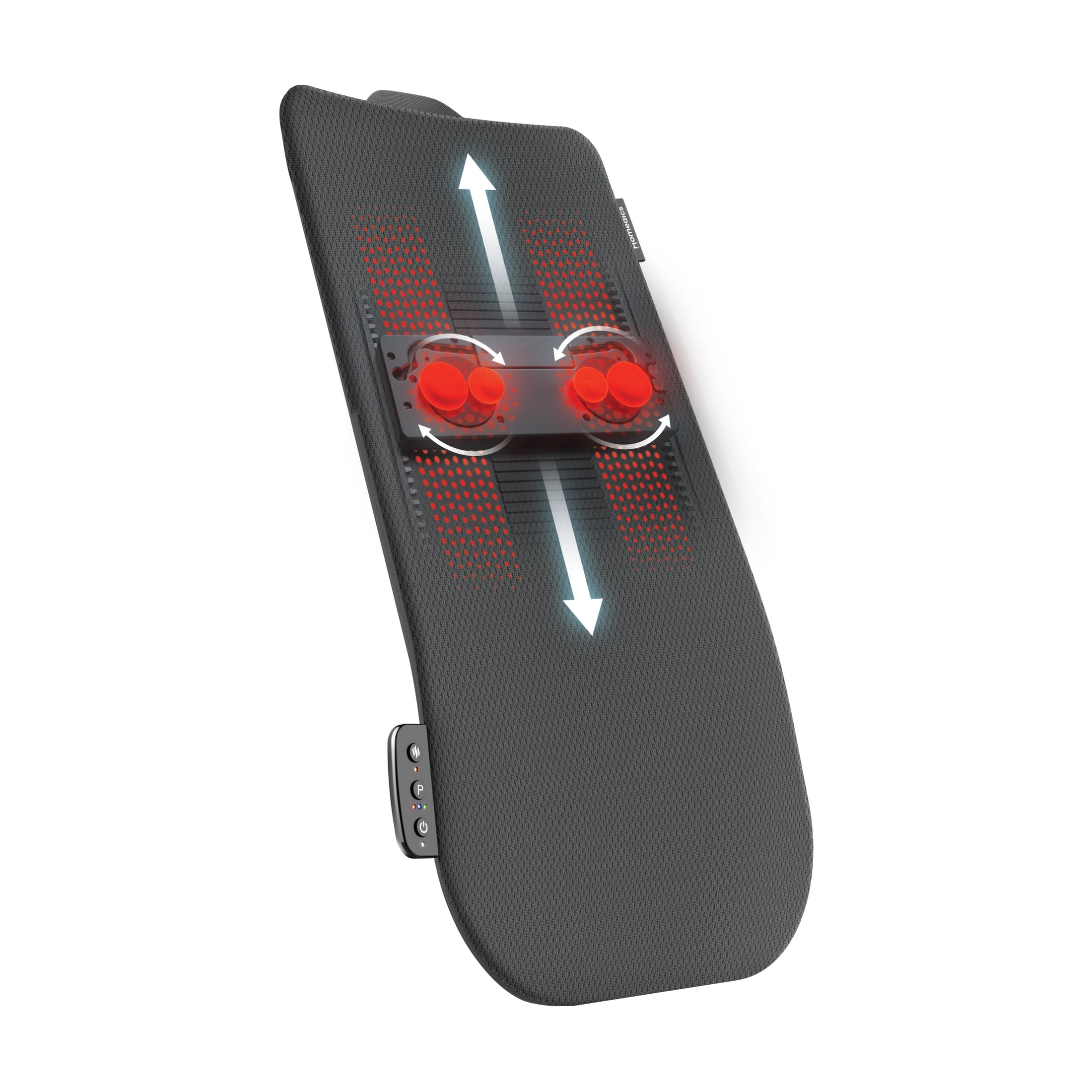 Homedics Slim Shiatsu Massage Cushion with Heat - Relax & Unwind at Home