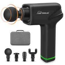Snailax Cordless Massage Gun for Athletes | Deep Tissue Pain Relief | Christmas Gift