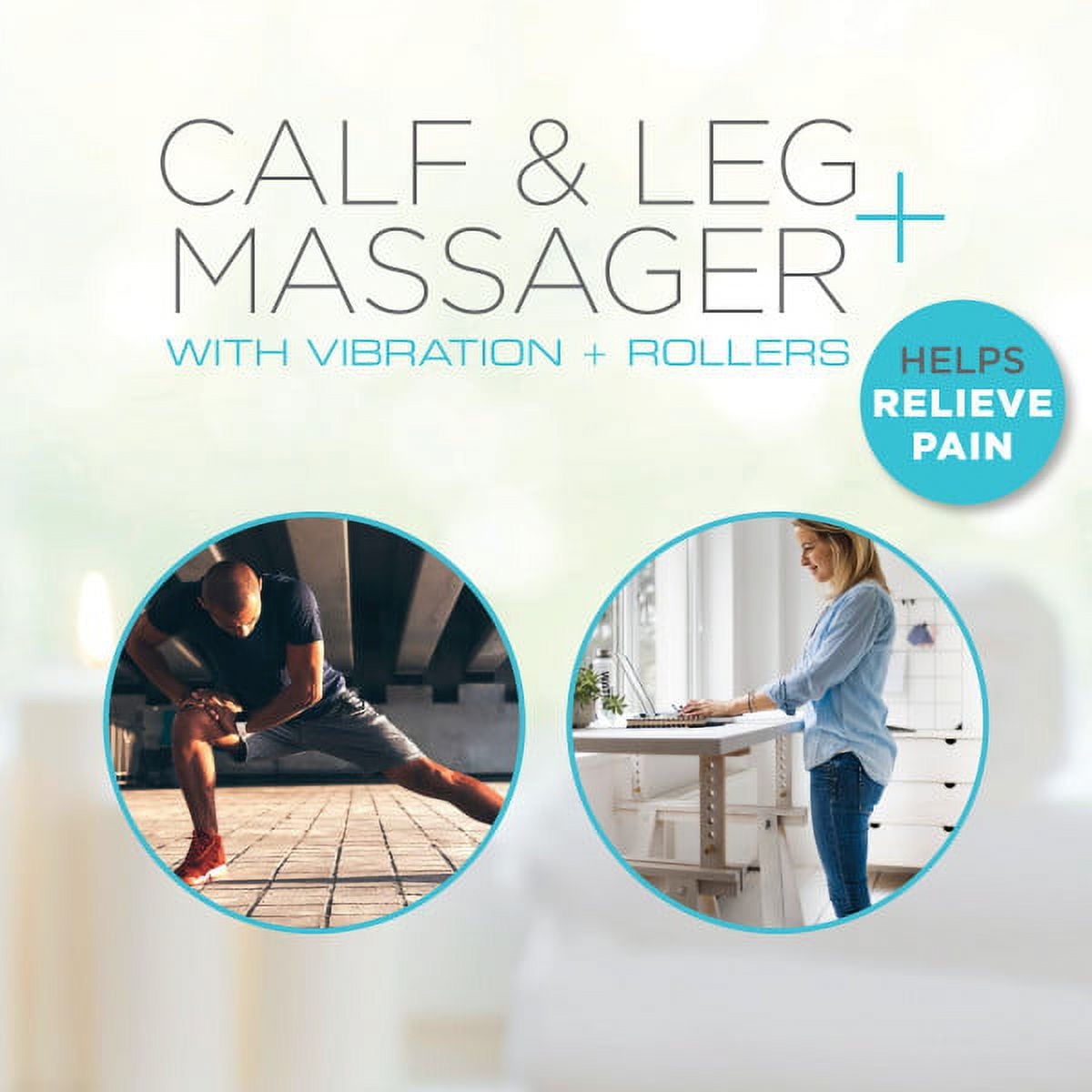 ConairCare Calf Leg Massager Vibration Rollers