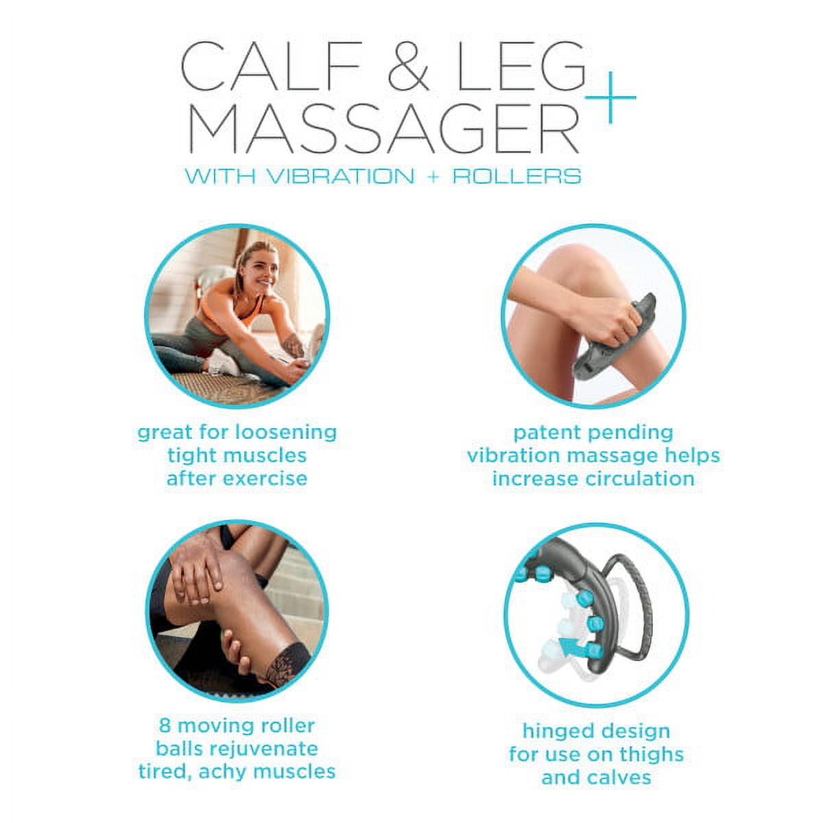 ConairCare Calf Leg Massager Vibration Rollers