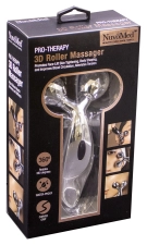 NuvoMed Pro-Therapy 3D Roller Massager, Rotates 360 Degrees, Water-Proof, Curved Grip, for Anti Agin