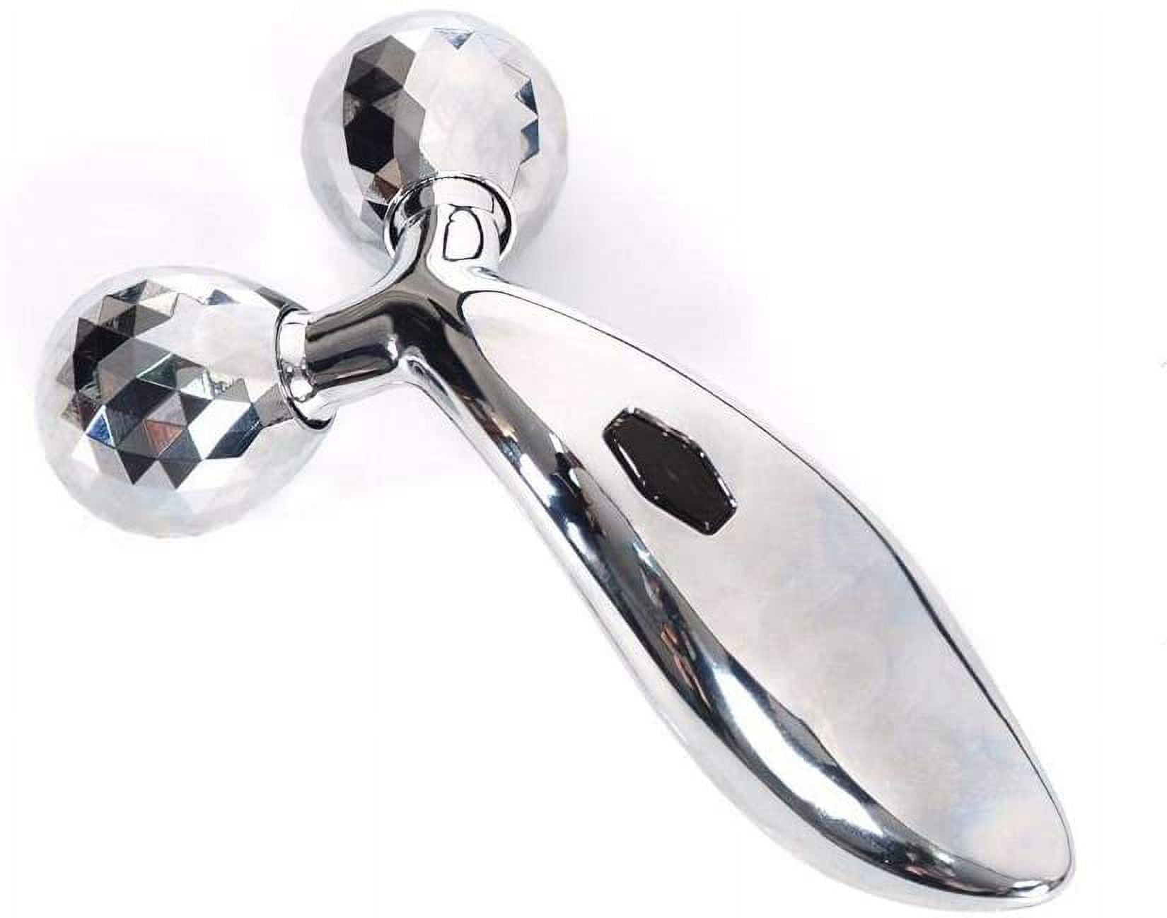 NuvoMed Pro-Therapy 3D Roller Massager, Rotates 360 Degrees, Water-Proof, Curved Grip, for Anti Agin