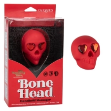Naughty Bits Red Bone Head Rechargeable Intimate Massager by CalExotics