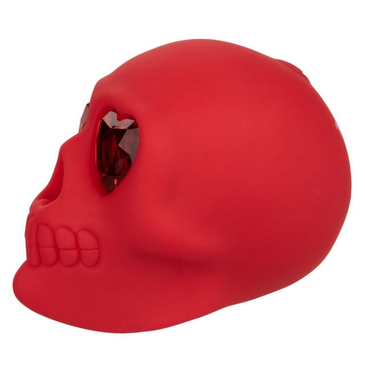 Naughty Bits Red Bone Head Rechargeable Intimate Massager by CalExotics