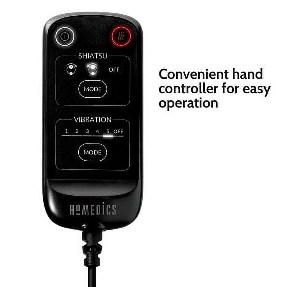 Homedics Shiatsu Vibration Body Massager with Heat SP-129HJ - Relax and Rejuvenate