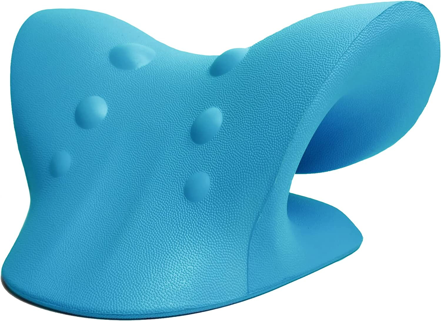 TOSEERY Portable Neck Stretcher and Posture Corrector for Pain Relief in 10 Minutes - Blue
