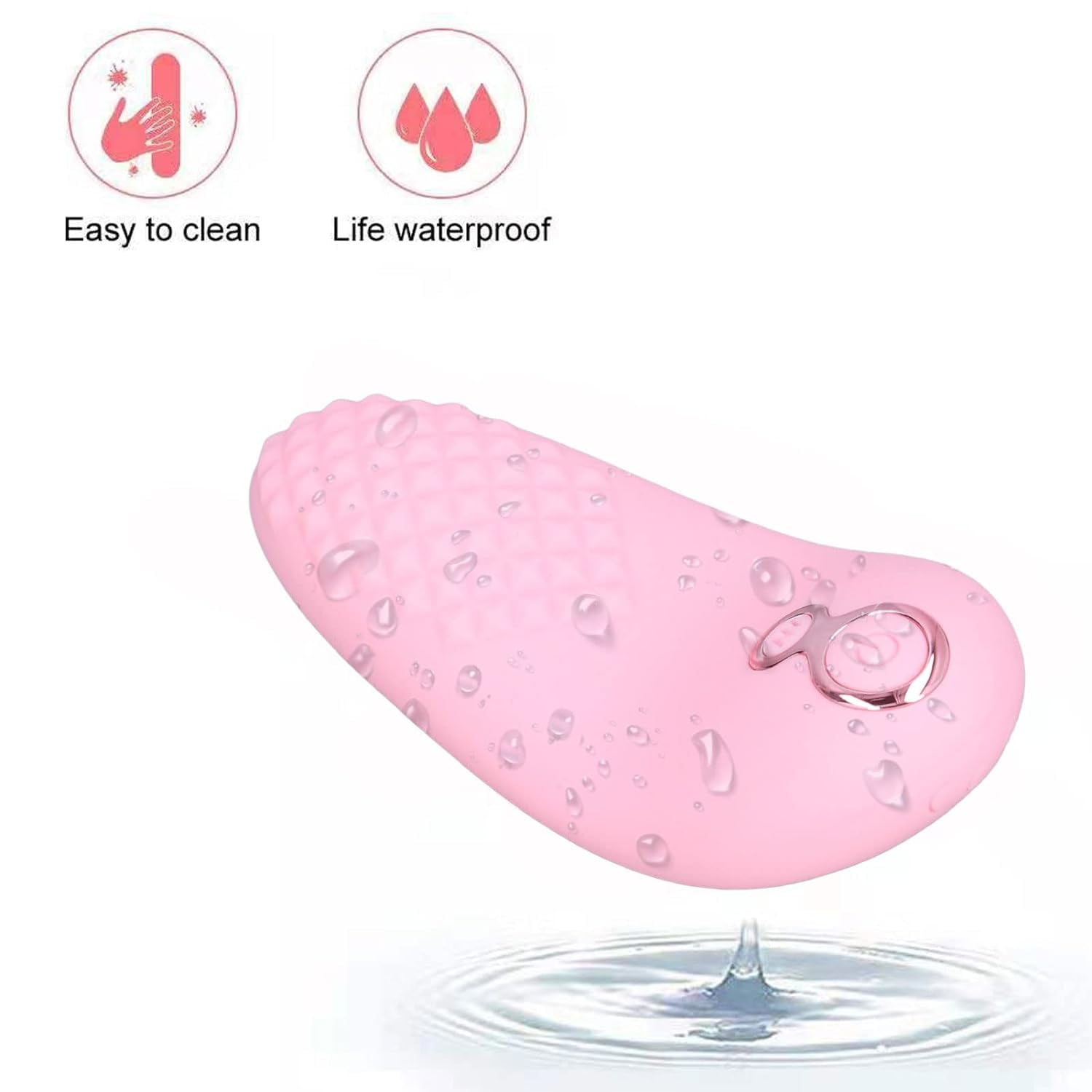 Xlndsa1466sex Electric Breast Lactation Massager with 9 Vibration Modes & Hot Compress - Travel-Friendly