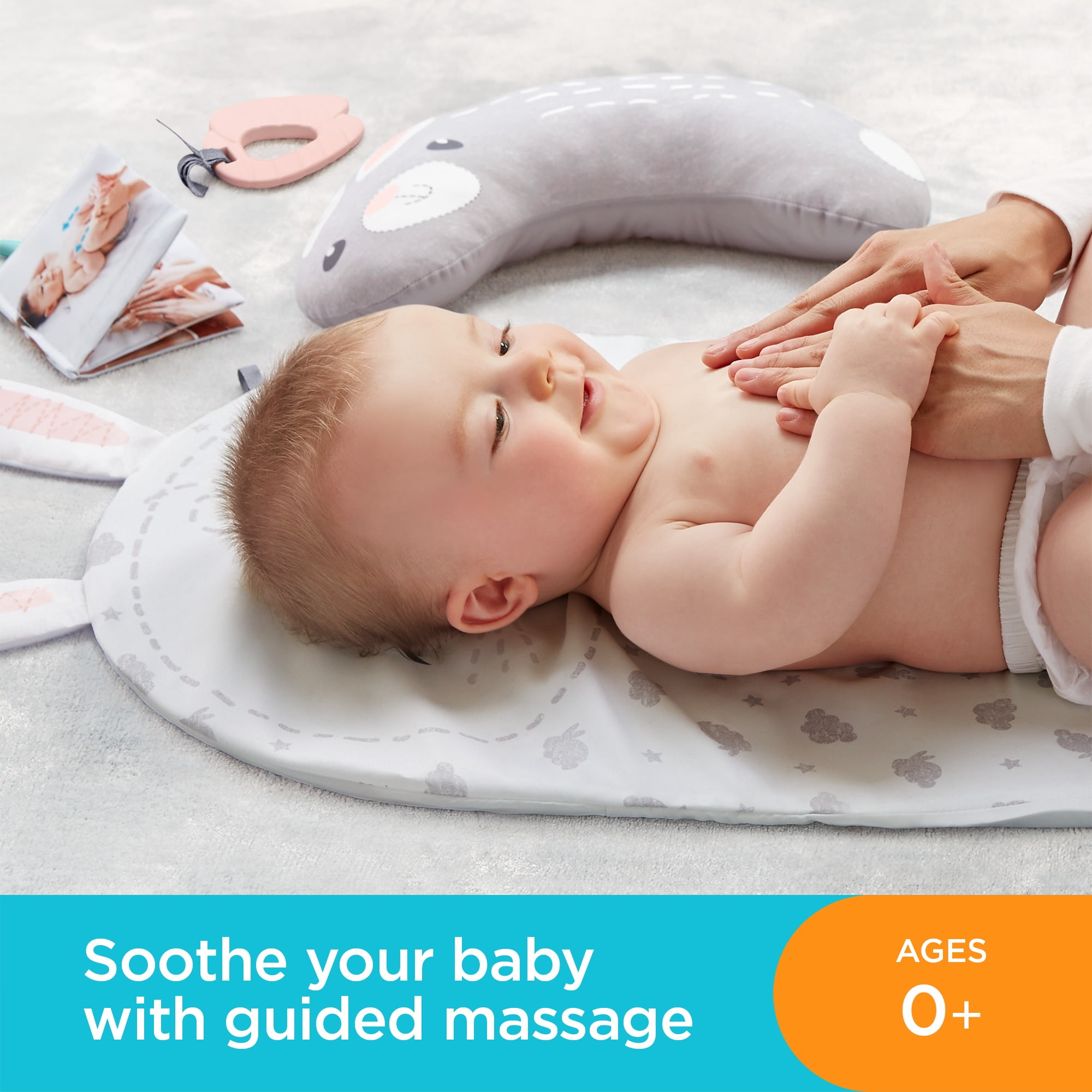 Fisher-Price Bunny-Themed Massage Set for Hoppy Dreams
