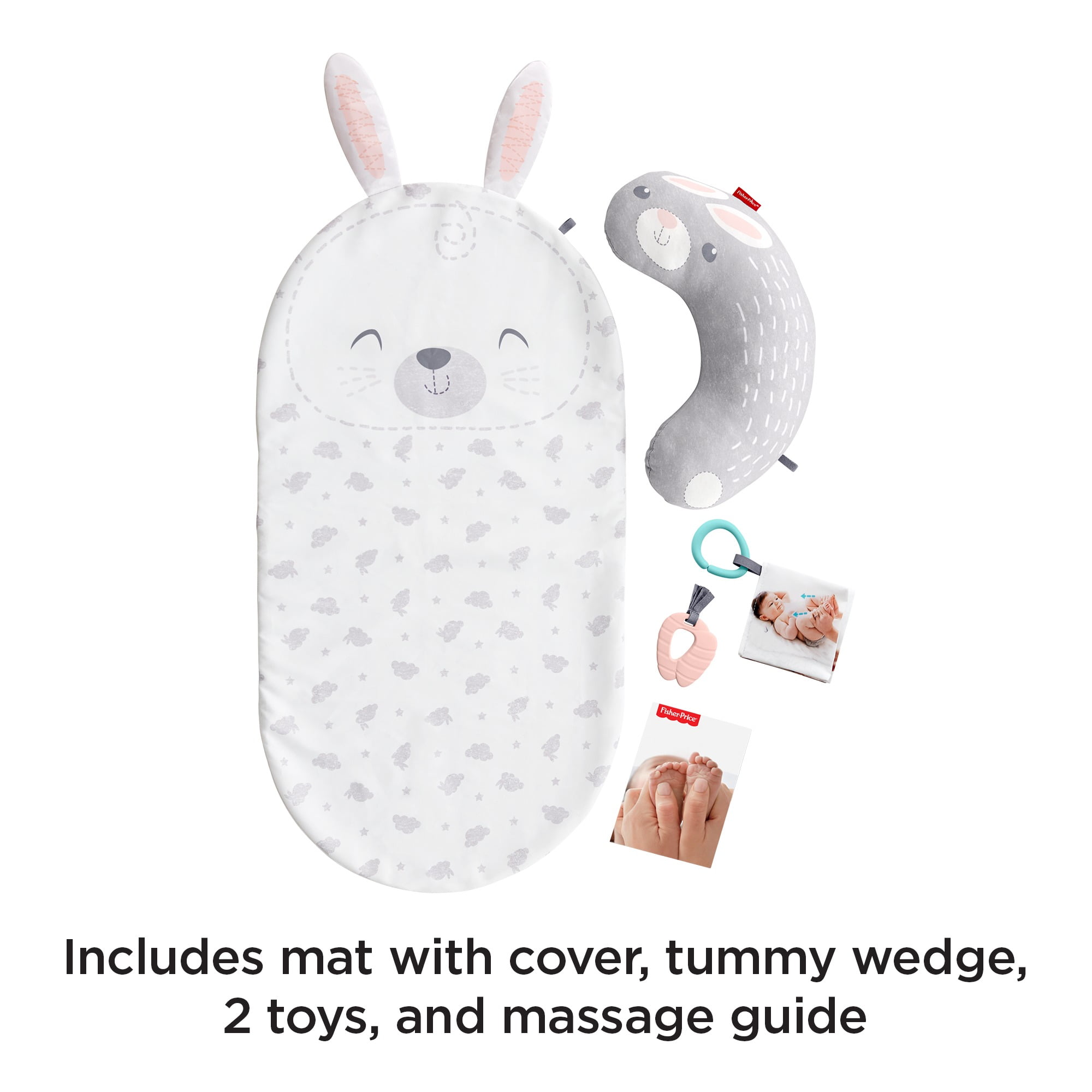 Fisher-Price Bunny-Themed Massage Set for Hoppy Dreams