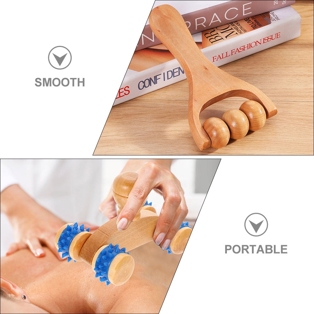 Tingshir 3-Piece Foot Massager Roller for Legs, Neck, Shoulders - Muscle Relief