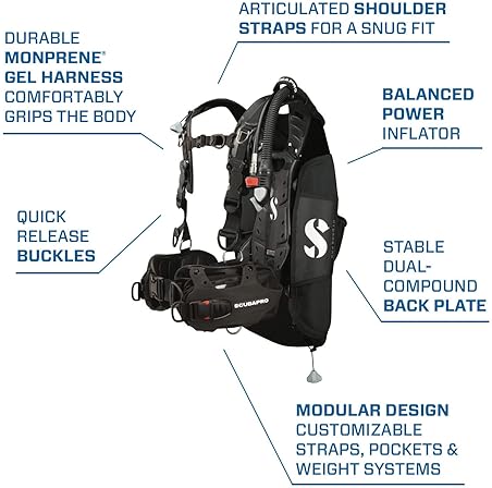 Scubapro Hydros Pro Men's BCD with BPI - Diving Gear