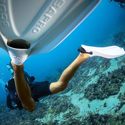 Scubapro GO Travel Fin for Snorkeling and Swimming, Open Heel Strap