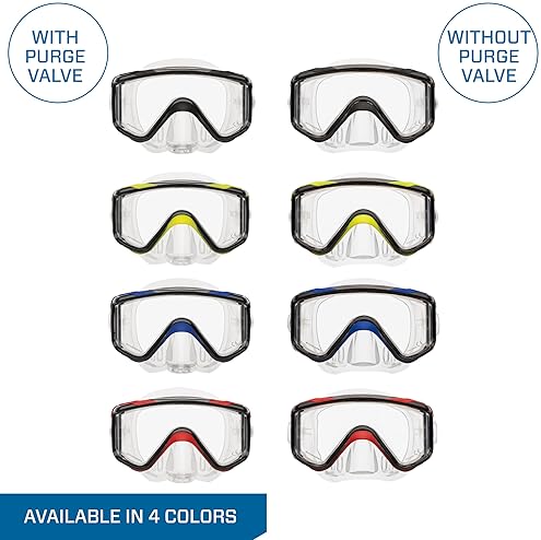 Scubapro Crystal Vu Plus Dive Mask - Purge-Free Design