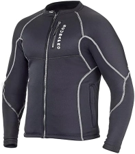 Scubapro Men's Black K2 Midweight Top Undergarment, Size L