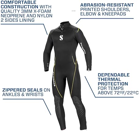 Scubapro 3mm Men's Definition Steamer Wetsuit