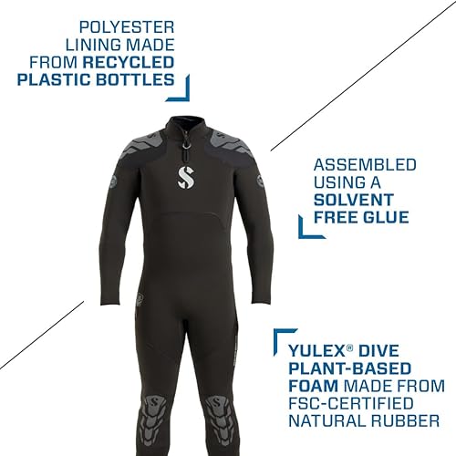 Scubapro Everflex Yulex Men's 5/4mm Dive Steamer Wetsuit