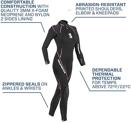 Scubapro 3mm Women's Diving Wetsuit - Definition Steamer