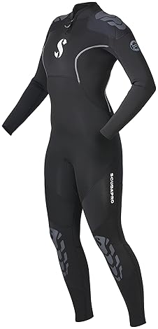 Scubapro Everflex Yulex Women's 3/2mm Scuba Diving Wetsuit with Diamond Span Inner Fleece - Plant-Based Foam