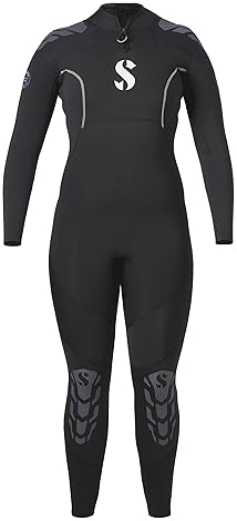 Scubapro Everflex Yulex Women's 3/2mm Scuba Diving Wetsuit with Diamond Span Inner Fleece - Plant-Based Foam