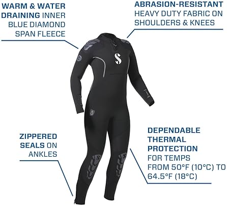 Scubapro Women's Everflex Yulex 5/4mm Dive Steamer Suit
