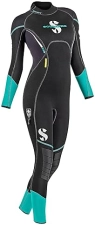 Scubapro 3mm Women's Wetsuit Sport Steamer Back-Zip - Ideal for Diving
