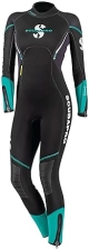 Scubapro Women's 5mm Sport Steamer Wetsuit with Back-Zip