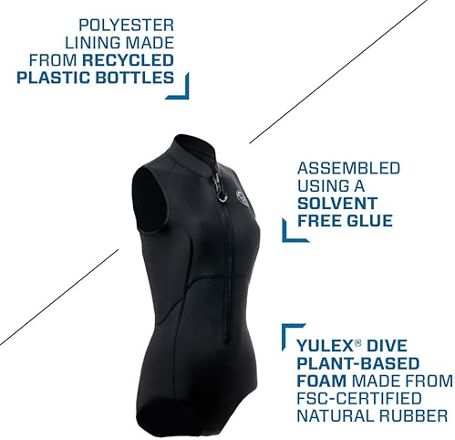 Scubapro Everflex Yulex Women's Dive Swim Suit 2mm - Eco-Friendly