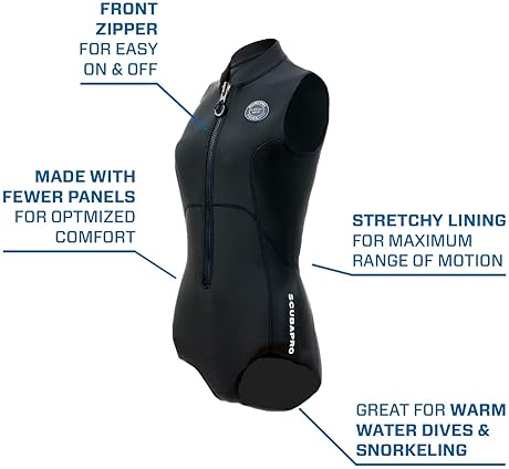 Scubapro Everflex Yulex Women's Dive Swim Suit 2mm - Eco-Friendly