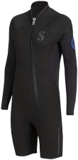SCUBAPRO 3mm Long Sleeve Shorty Diving Wetsuit, X-Foam Neoprene, L