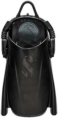 Scubapro Open Heel Boot-Fit Pocket for Scuba Diving, Medium - Black