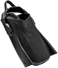 Scubapro Open Heel Boot-Fit Pocket for Scuba Diving, Medium - Black