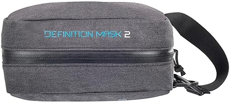 Scubapro Definition Mask 2 Dive Bag with Webbing Strap for Scuba Diving Gear, Premium Recycled Two-Tone Gray Fabric