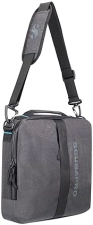 Scubapro Definition Regulator 10 Dive Bag - Adjustable Strap, Top Handle - Premium Recycled Gray Fabric