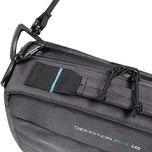 Scubapro Definition Regulator 10 Dive Bag - Adjustable Strap, Top Handle - Premium Recycled Gray Fabric
