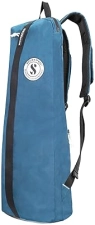 Scupabro Sport 10 Dive Bag in Denim Blue - Backpack Straps, Top Handle for Scuba Diving Gear