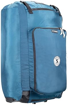 Scubapro Sport 125 Roller Dive Bag with Backpack Straps, Denim Blue Color Fabric