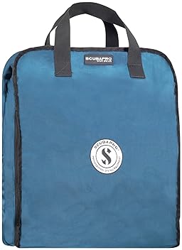 Scubapro Sport 125 Roller Dive Bag with Backpack Straps, Denim Blue Color Fabric