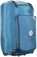 Scubapro Sport 125 Roller Dive Bag with Backpack Straps, Denim Blue Color Fabric