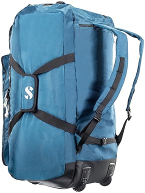 Scubapro Sport 125 Roller Dive Bag with Backpack Straps, Denim Blue Color Fabric