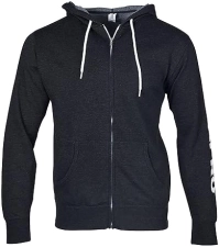 Scubapro Charcoal Gray Hoodie with Zip-Up Design